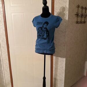 Blue Graphic Women's T-Shirt